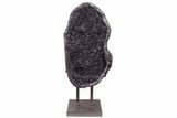 Incredible, 53.5" Amethyst Geode with Metal Stand - Artigas, Uruguay - #199978-1
